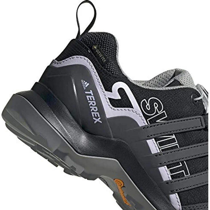adidas TERREX SWIFT R2 GORE-TEX, Wasserdichter Wanderschuh mit optimalem Grip und Speed-Lacing System, schwarz – Bild 6