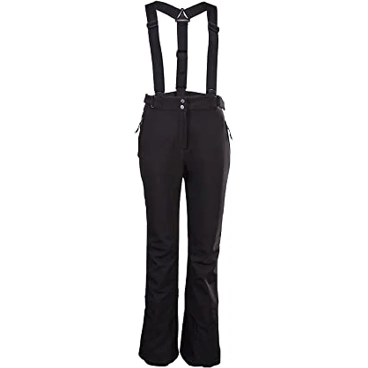 Killtec Thônes Wmn Sftshll Pnts, Damen Skihose mit Kantenschutz, Schneefang, wasserabweisend, Schwarz, Gr. 38 – Bild 2