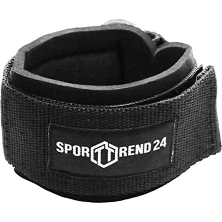 Sporttrend 24® Griffe für Seilzüge/Kabelzüge | Latzugstange, Rudergriff, Bizeps Trizeps Stange, Trizeps Seil, SZ Stange, Griff Set (Fußschlaufe) – Bild 2