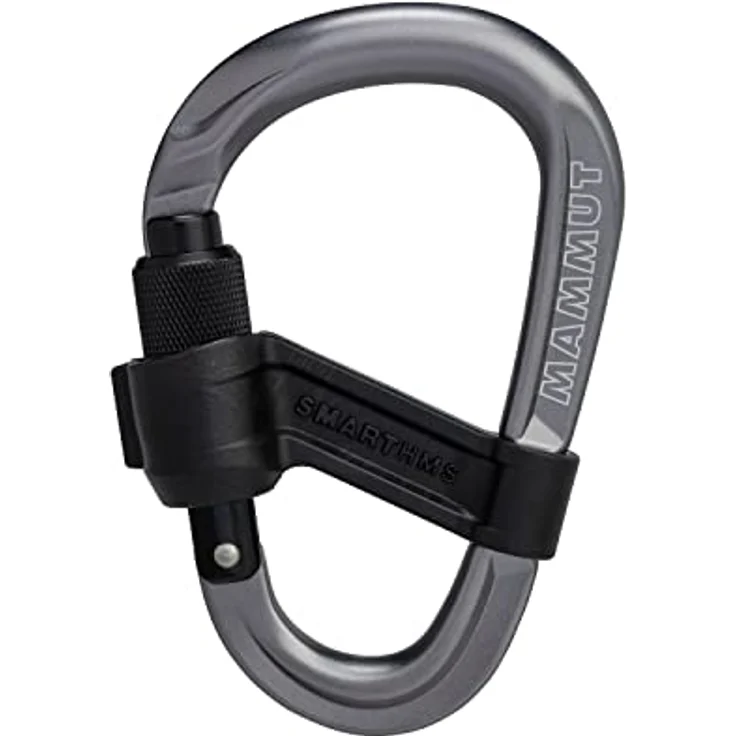 Mammut Smart HMS 2.0, Sicherungsbügel Karabiner mit Safety Gate und Keylocknase, einstellbare Größe – Bild 3