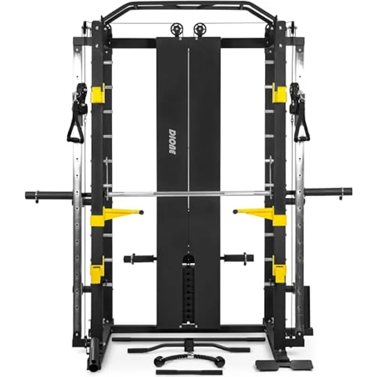 Dione S2 Smith-Machine Kabelkreuz Homegym ProLine - 50kg Gewicht - Erweiterbar, Pulverbeschichtet – Bild 2