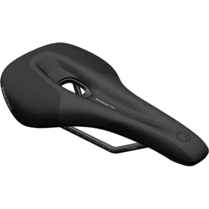 Ergon SR Allroad Sattel Herren S/M, komfortabler Fahrradsattel aus hochwertigem Material, schwarz