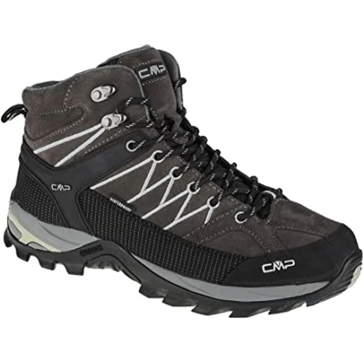 CMP Trekkingschuhe Herren Rigel Mid, Waterproof Wanderschuhe mit hoher Dämpfung – Bild 1