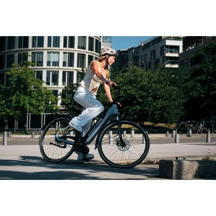 Fischer E-Bike City Active CITA 2404, Elektrofahrrad für Damen und Herren, RH 43, 688Wh Akku, BAFANG Mittelmotor 65 Nm, hydraulische Shimano Scheibenbremse, 90 Lux Lichtanlage – Bild 4