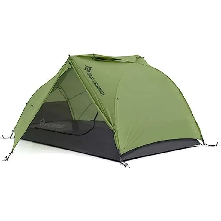 Sea To Summit Telos TR2, Kuppelzelt für 2 Personen, 1.66 kg, mit Tension Ridge Gestängesystem und versatilem Hangout-Modus