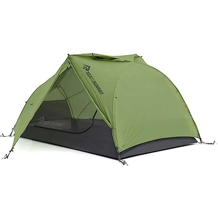 Sea To Summit Telos TR2, Kuppelzelt für 2 Personen, 1.66 kg, mit Tension Ridge Gestängesystem und versatilem Hangout-Modus – Bild 1