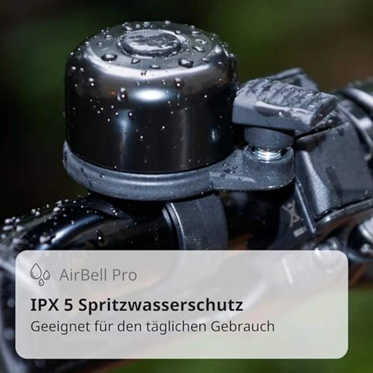 AIRBELL Klingel AirBell Pro, Kinderfahrradklingel mit Bluetooth®-Technologie und dezentem Design – Bild 4