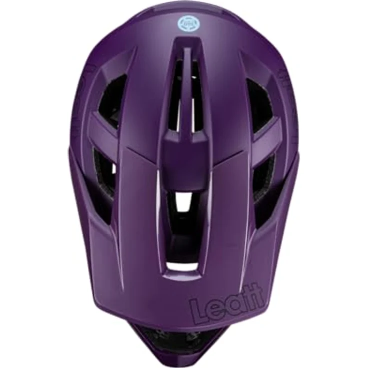 Leatt Helmet MTB Enduro 2.0, Fahrradhelm mit 360° Turbine Technology, purple, Größe L – Bild 7