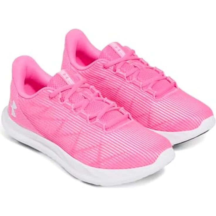 Under Armour Ua W Charged Speed Swift Damen Schuhe, leicht und atmungsaktiv, Charged Cushioning, Farbe: Rot – Bild 3