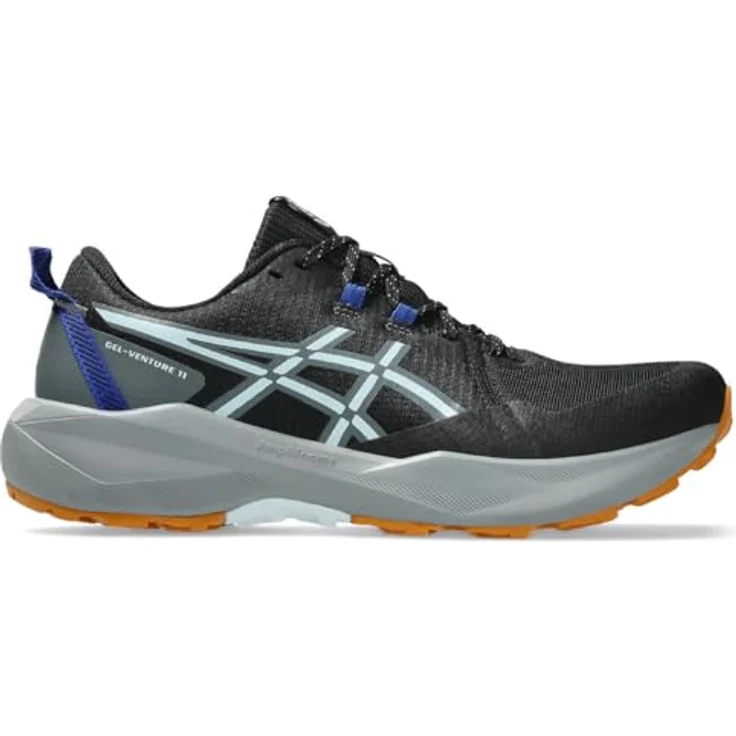 ASICS GEL-VENTURE 11, Trailrunningschuhe mit starkem Profil und GEL™-Technologie, Schwarz/Grau – Bild 3