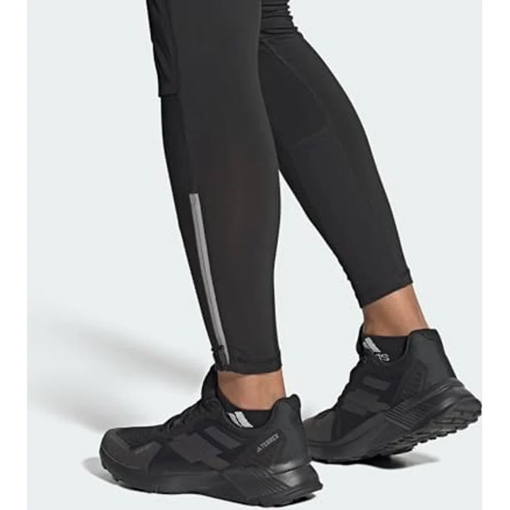 adidas Terrex Soulstride RAIN.RDY, Wasserdichte Trailrunning Schuhe mit atmungsaktivem Obermaterial und Gummisohle für optimalen Grip, schwarz – Bild 2
