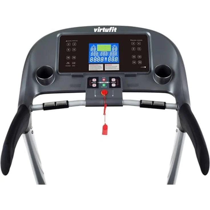 VirtuFit Elite TR-900i Laufband für Zuhause Klappbar mit Steigung - 150 kg Belastbarkeit, 8-Zoll-LCD-Bildschirm, Kinomap-App-Kompatibilität – Bild 2