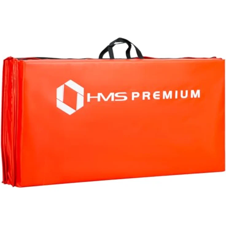 HMS Premium MGS01 Gymnastikmatte, 240 cm klappbar mit 5 cm dicker Polsterung, ideal für Yoga und Sport, rutschfest und wasserbeständig – Bild 6
