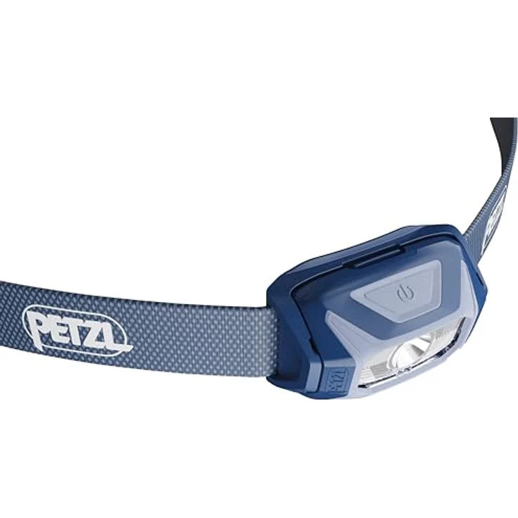 PETZL TIKKINA LAMP, Kompakt-Stirnlampe mit 300 Lumen, blaue Lichtfarbe, drei Leuchtstufen – Bild 4