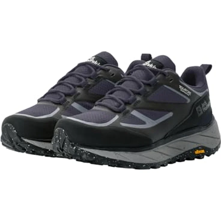 Jack Wolfskin Terraventure Texapore Low W, Damen Wanderschuhe, wasserdicht, atmungsaktiv, Grau, Größe 38 – Bild 8