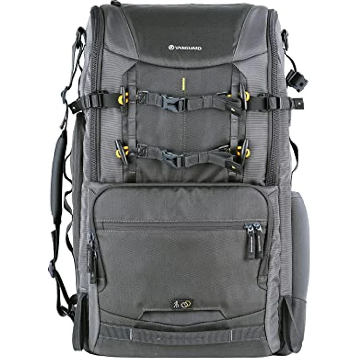 Vanguard Alta Sky 68 - Rucksack für Kameras mit angesetzten 600 oder 800 mm Objektiven und extra Platz für mehr Objektive, grau – Bild 1