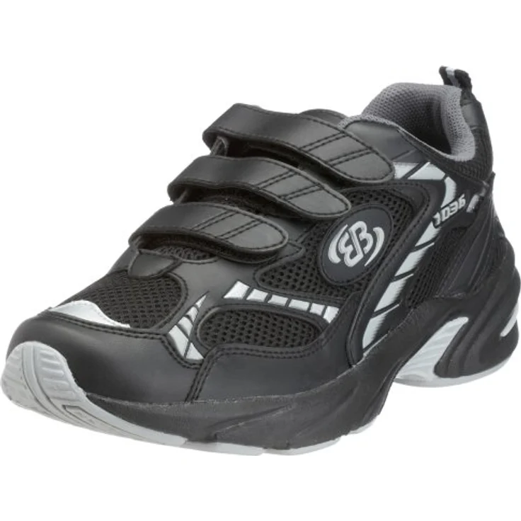 Brütting Herren Laufschuhe, robuste Outdoorschuhe mit Klettverschluss, Synthetik, Schwarz, Größe 42 – Bild 1