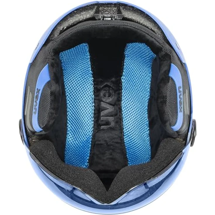 Uvex Rocket jr Visor blue mat - lasergoldlite 54-58 cm – Bild 4