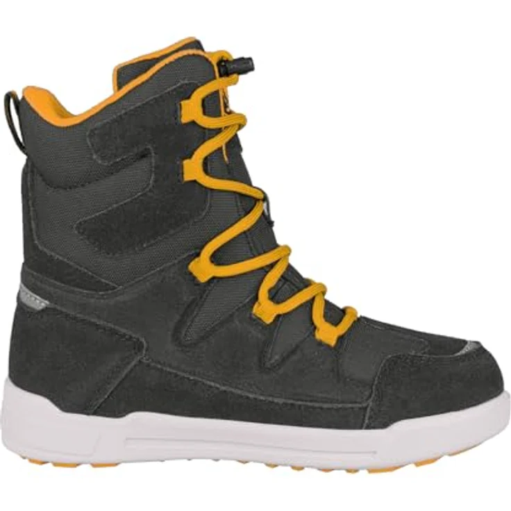 Trollkids Finnmark Winterstiefel, wetterfest und atmungsaktiv, anthracite/golden yellow, Größe 32 – Bild 2