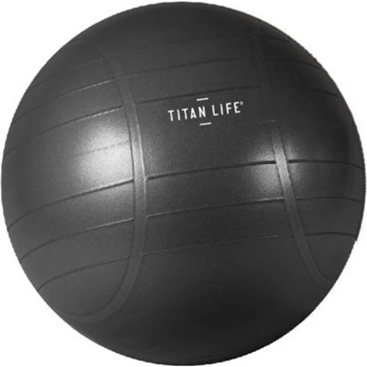 TITAN LIFE PRO Gymball 75 cm ABS, Anti-Burst Technologie, bis 450 kg belastbar, ideal für Fitness und Rehabilitation