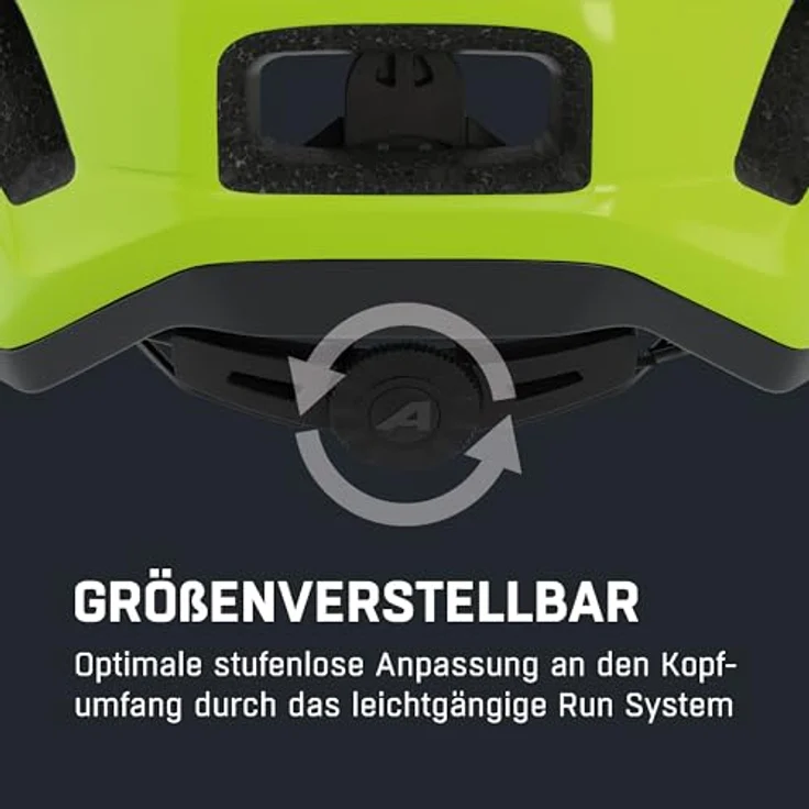 Alpina Paranus be-visible, Fahrradhelm glänzend, 55-59 cm, für Touren- und Trekkingradfahrten, stossabsorbierend, guter Luftstrom, Flynet-Insektenschutz – Bild 5