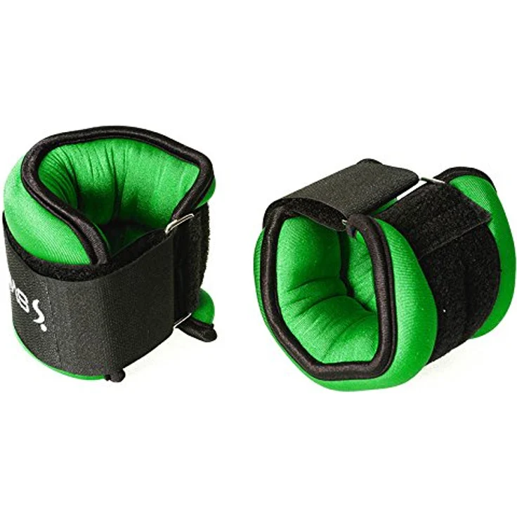 Sveltus 0942_1 kg — Gewichtete Armbänder — 1 kg Lycra (das Paar — 1 kg x 2) — Grün – Bild 2