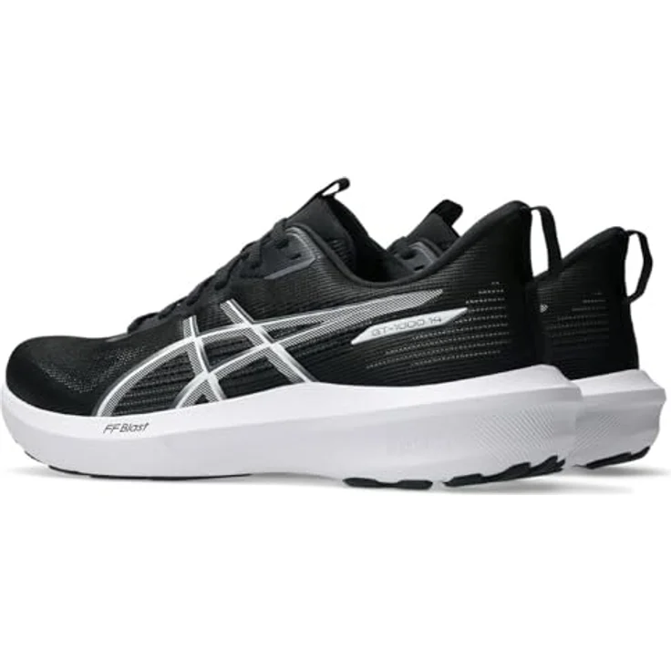 Asics GEL-KAYANO 32, Damen Laufschuhe mit hoher Dämpfung und guter Trittsicherheit, Schwarz, EU 38 UK 5 – Bild 2