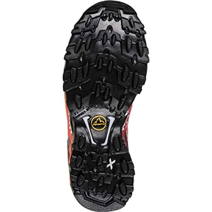 La Sportiva Ultra Raptor II Woman, Damen Laufschuhe für Trailrunning, hohe Dämpfung, atmungsaktives Air-Mesh, Rot, Größe 37 – Bild 2