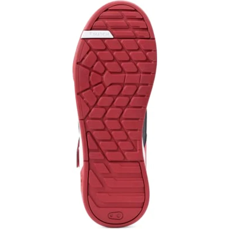 Crankbrothers Stamp Speedlace Unisex Fahrradschuhe, Schwarz Weiß Rot, mit innovativem Schnellschnürsystem, Größe 48 – Bild 3