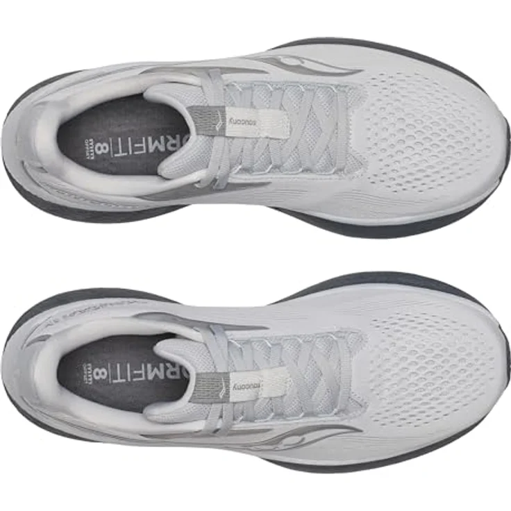Saucony RIDE 18 Men S21000-103, Neutrallaufschuhe mit PWRRUN Dämpfung, Cloud Shadow, Größe US 9.5 - EU 43 - CM 27.5 - UK 8.5 – Bild 6