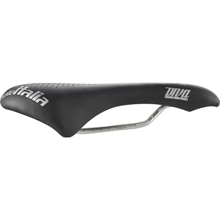 Selle Italia DIVA Gel Superflow Sattel, ergonomische Form für maximalen Komfort, schwarz - S3 – Bild 3
