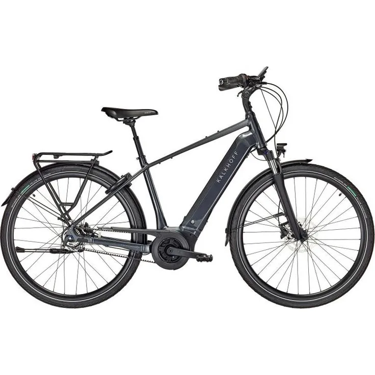 Kalkhoff Image 3.B Excite 28 Diamant, Cityrad mit Bosch Performance Line Motor und 625 Wh Akku, Rahmengröße XL 58cm, schwarz