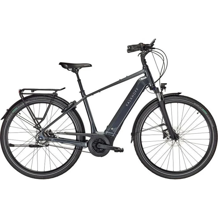 Kalkhoff Image 3.B Excite 28, Cityrad mit Bosch Performance Line Motor und 625 Wh Akku, Rahmengröße L 53 cm, schwarz