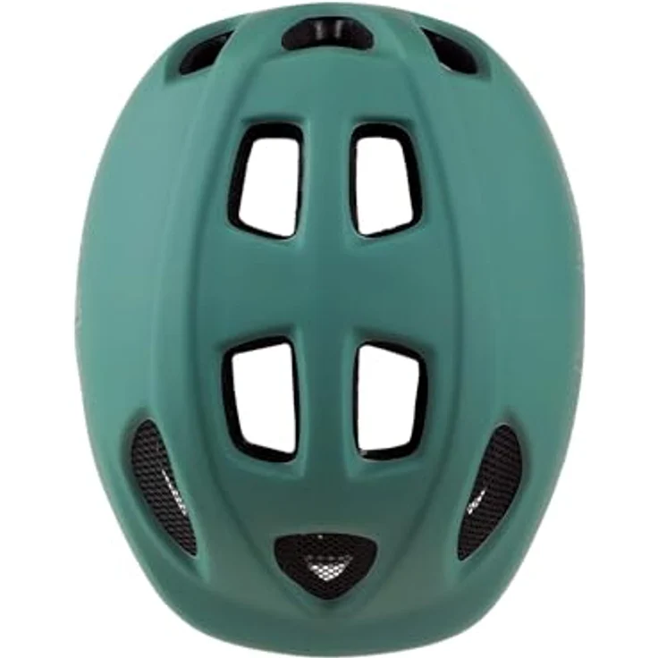Bobike Helm Go XS 46-53, Fahrradhelm mit 6 Lüftungsöffnungen, Insektenschutznetz und reflektierenden Aufklebern, Pfefferminze – Bild 5
