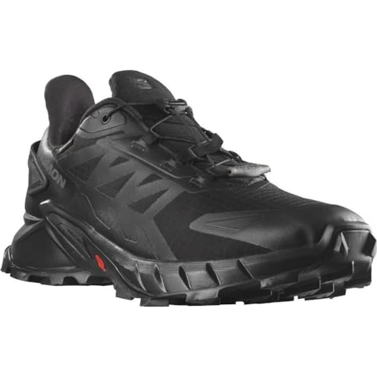 Salomon SUPERCROSS 4 Gore-Tex Herren Outdoorschuhe, wasserdicht und atmungsaktiv, Schwarz, Größe 8 UK – Bild 2
