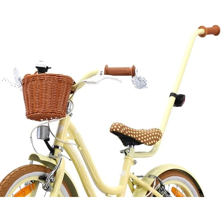 Sun Baby Kinderfahrrad SUN BABY Heart Bike 16 Zoll mit Stützrädern, Butter Yellow, für Kinder bis 50 kg – Bild 8