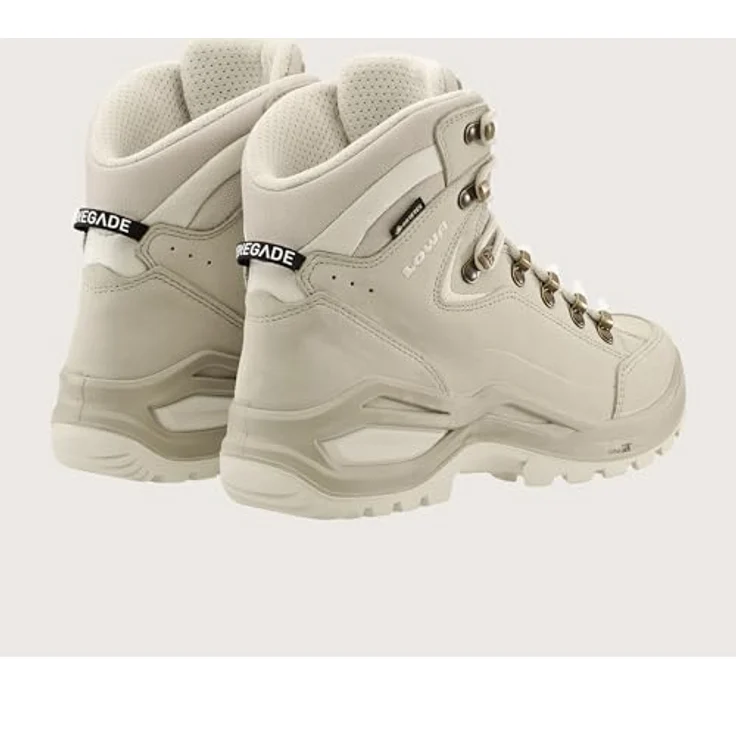 LOWA Renegade EVO GTX MID Damen, Beige, Wanderschuhe mit GORE-TEX® Futter und VIBRAM Laufsohle, Größe 42 1/2 EU – Bild 4
