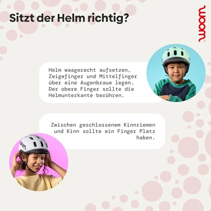 WOOM READY Kinder Fahrrad Helm, rot, S (50-53 cm), für sichere Abenteuer, hohe Sichtbarkeit, praktischer Magnetverschluss – Bild 8