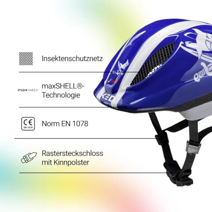 KED Meggy Originals XS Sharky blue 44-49 cm – Bild 3