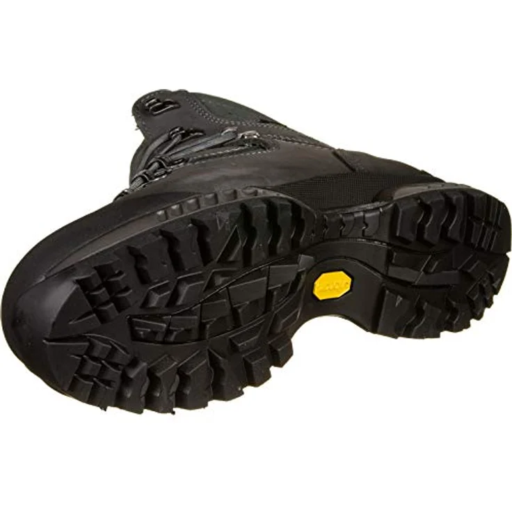 Hanwag Tatra II Wide GTX, wasserdichter Nubuklederschuh für Herren, Komfort-Trekking in asphaltgrau – Bild 3