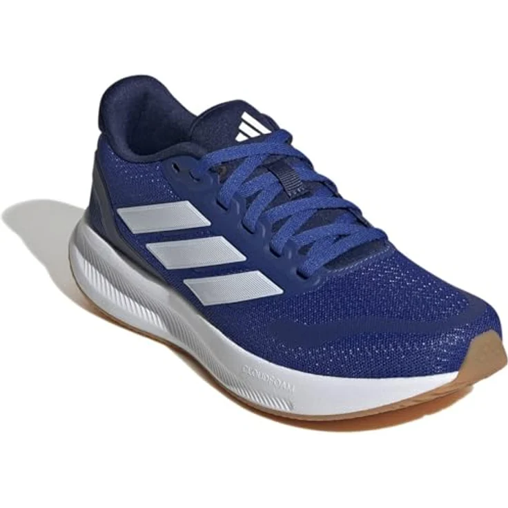 Adidas Runfalcon 5 Kids Schuh, bequemer Laufschuh aus recycelten Materialien, schwarz – Bild 4