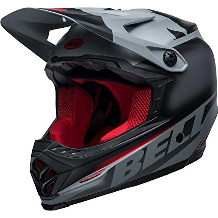 Bell Full-9 Fusion Mips, Downhill Helm in Grau, Größe XS (51-53), mit Premium-Glasfiber und MIPS-Technologie – Bild 5