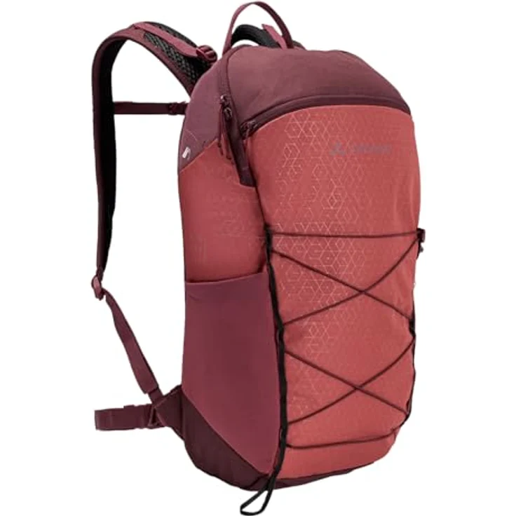 Vaude Agile Wanderrucksack, 48 cm, rot, aus 100% Polyester, kompakt und leicht transportierbar – Bild 1