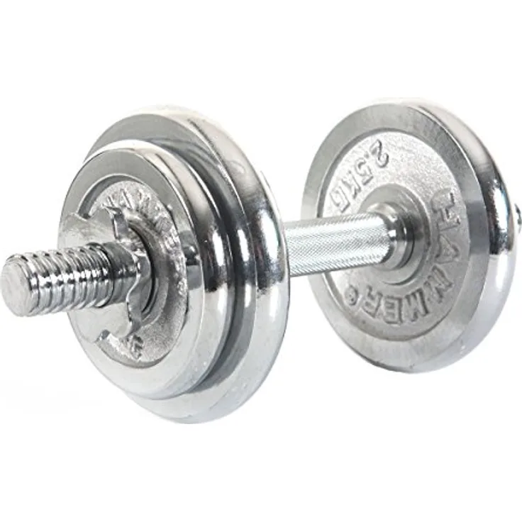 Finnlo Gewichteset 10 kg Chrom-KH-Set, KH-Stange + 2x1,25kg + 2x2,5kg - Preisvergleich