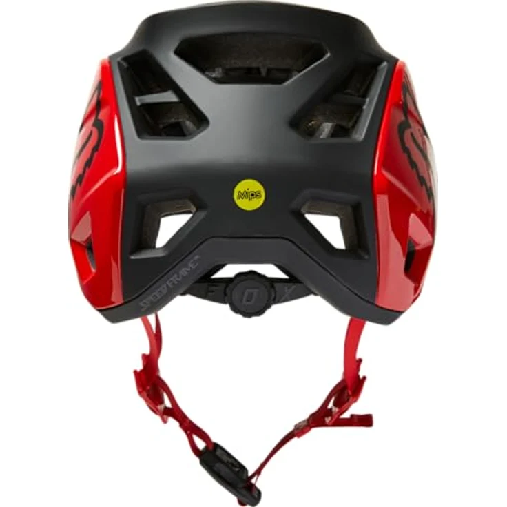 FOX SPEEDFRAME PRO HELMET, CE Trail Helm - black - red - Größe S – Bild 8