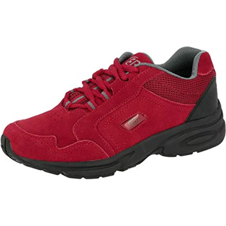 BRÜTTING Bequemschuh Circle, Rot, Wanderschuh aus Veloursleder mit Wechselfußbett und profilierten CME-Laufsohle – Bild 2