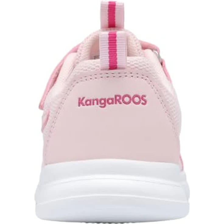 KangaRoos K-ETK Rooz EV Sportschuhe für Kinder, Laufschuhe, Größe 33 EU, Frost Pink/Daisy Pink, mit Klettverschluss und Gummi-/Synthetiksohle – Bild 5