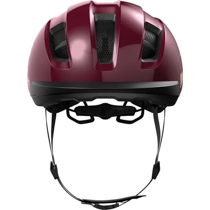 ABUS Purl-Y ACE NTA-Schutzhelm mit LED-Licht für E-Bike und S-Pedelec, 100 Jahre Edition, rot, Größe S – Bild 2