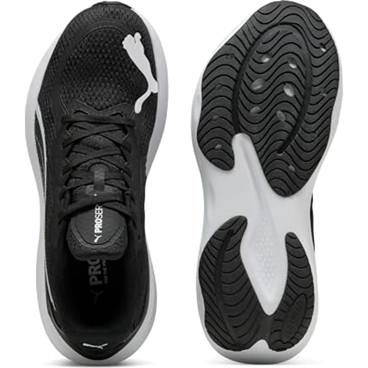 Puma Scend Pro 2 Unisex Laufschuhe mit ProFoam-Zwischensohle, Schwarz, Größe 48 – Bild 4