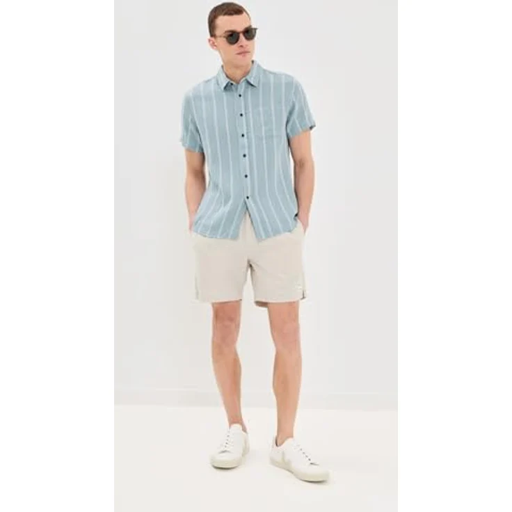 Veja Campo Herren Schnürung, Chromefree Leder Turnschuhe, Weiß Grau – UK 7 / EU 41 / US 8 – Bild 2